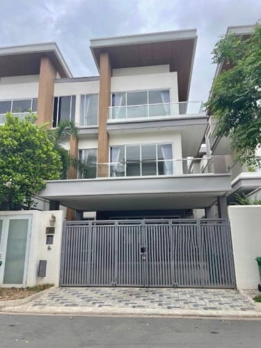 Twin Villa for rent at Borey Orkide near old international airport
