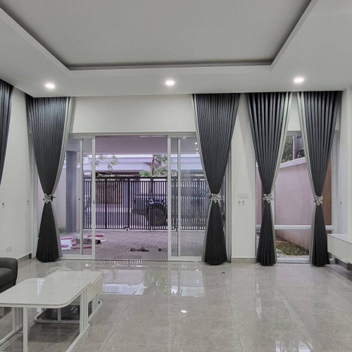 Twin Villa for rent at Borey Orkide near old international airport