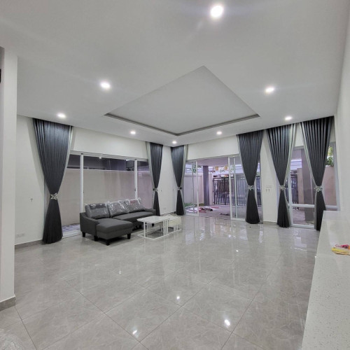 Twin Villa for rent at Borey Orkide near old international airport