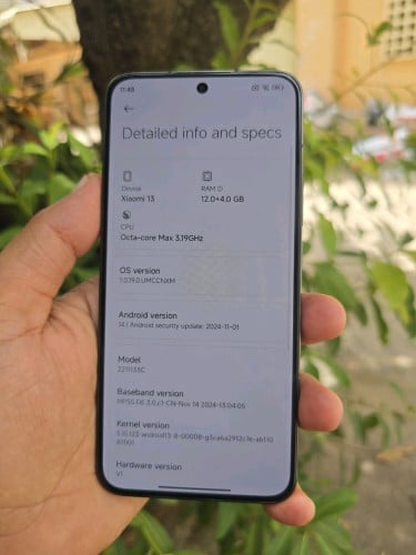 Xiaomi 13 12g/256g_CH(វៃដូរបាន)👉$210