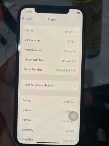Xs 64g zin all baterry 76%