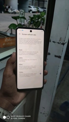 ZTE 60 5G Ram6+6 storage 128GB LED Sin 120HZ