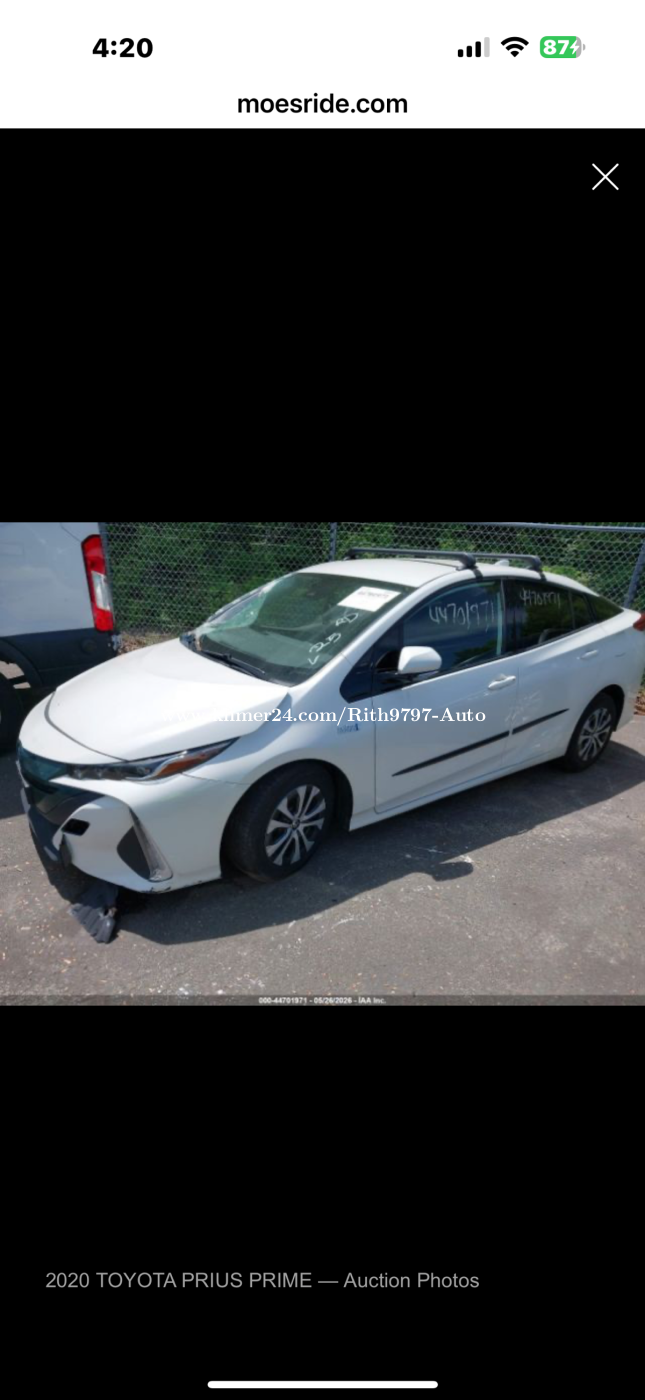 Sell Prius prim 2020 xle full Primum សាង22500$