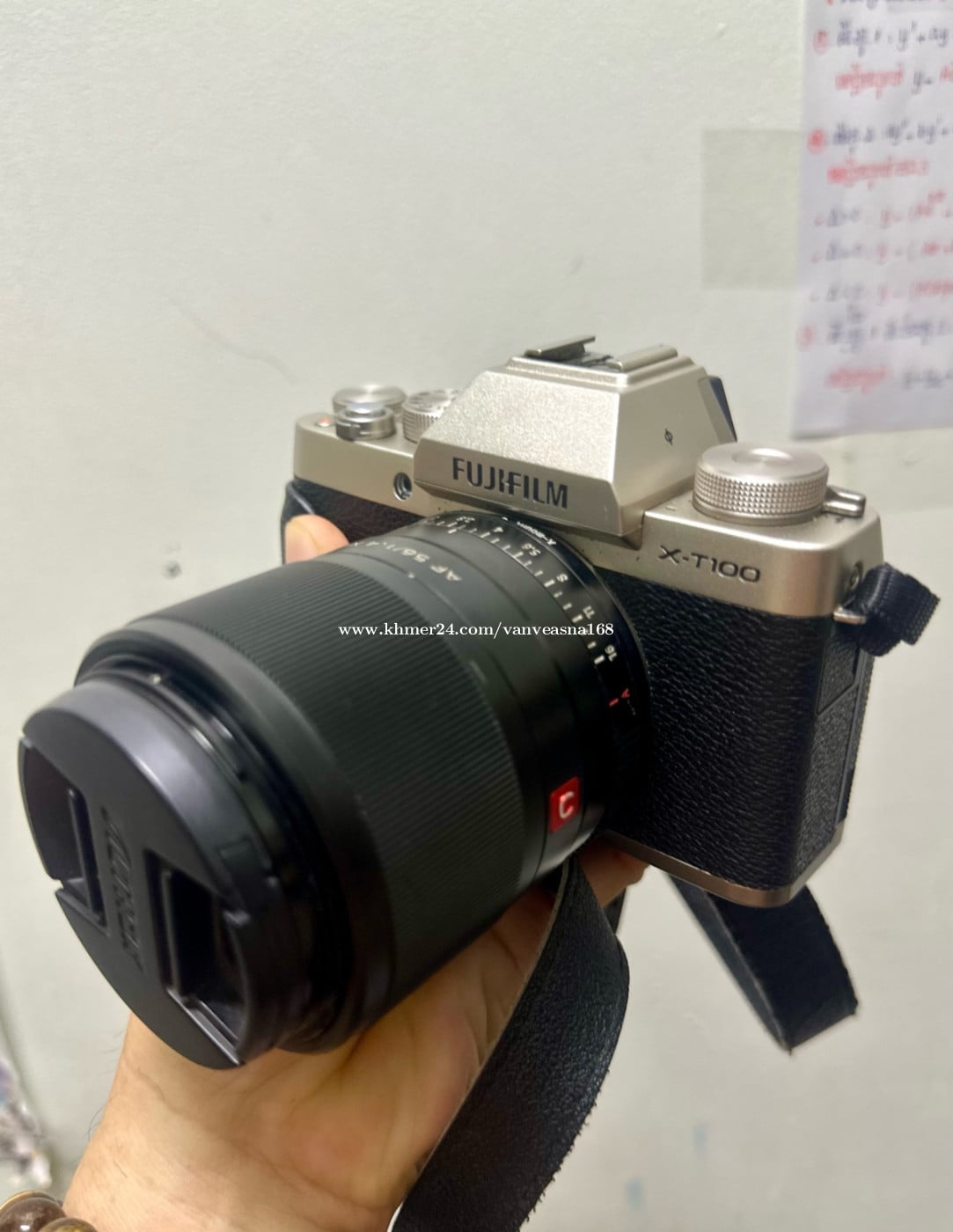 លក់ Fujifilm XT100 + Len 56mm F1.4