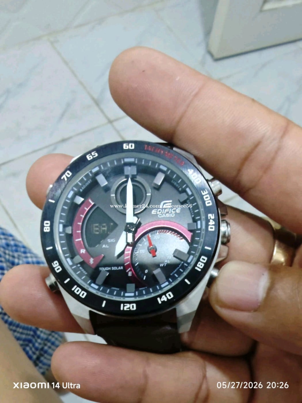 Casio ECB99-DB-1A (នាឡិការclassic មានalarm)