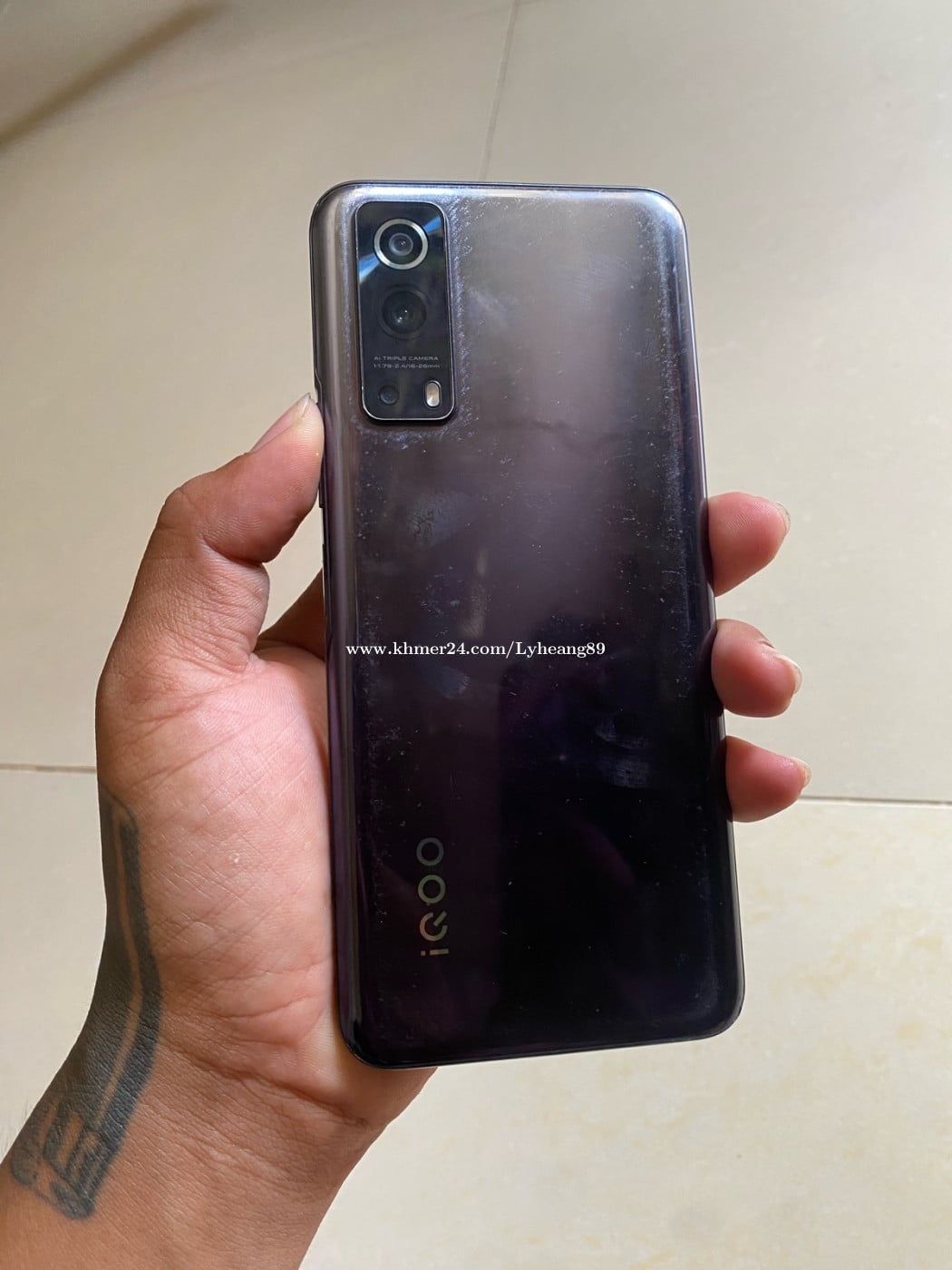 iQoo Ram8+8 128g ស្នុំសុីនអេក្រង់120hz ស្ទេីរសំបងតិចលក់45$ដាច់តម្លៃល្អបងៗឆាត📥🙏🏻