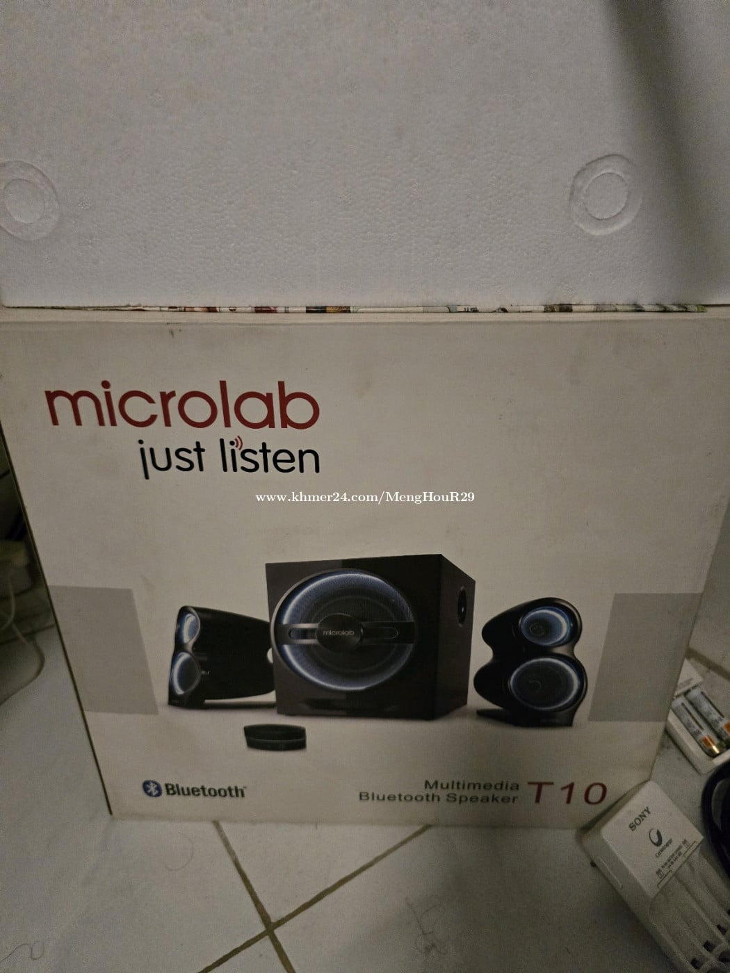 Microlab T10 នៅថ្មី 99% (30$ ដាច់)