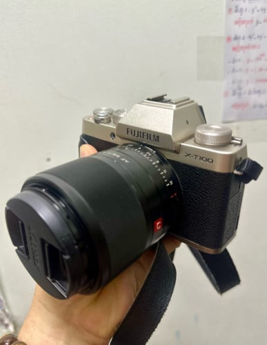 លក់ Fujifilm XT100 + Len 56mm F1.4