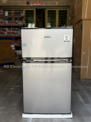 ទូទឹកកកMidea ខ្នាតតូច ទ្វា២ ស្អាតខ្លាំង