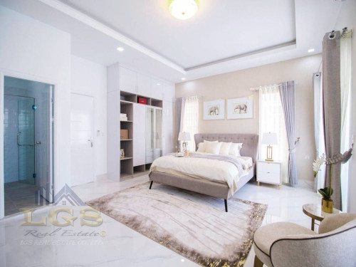 វីឡាភ្លោះ កែង សម្រាប់ជួល | Twin Villa Corner for Rent