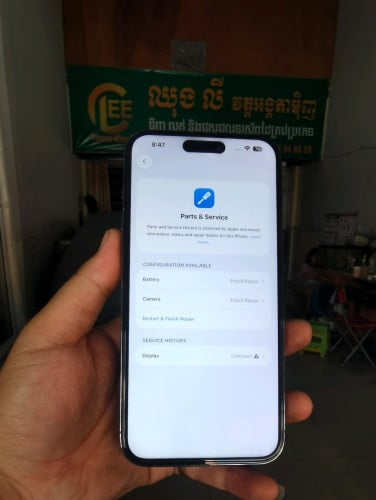14pro max 128g bypass Wifi ដើរកាំម៉ារាក្រោយ ខាងមុខដល់តែupdate version បានដើរ តែបើup bypassអត់បាន