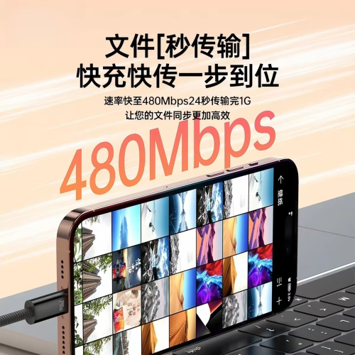 Dual Type-C titanium alloy 240W