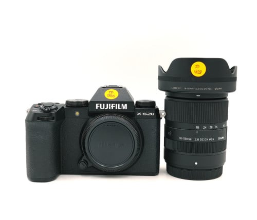 FUJIFILM X-S20 & SIGMA 18-50mm F/2.8 DC DN