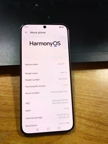 Huwei nova 13 Ram 12/256g