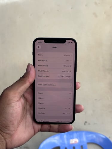 IPhone 12 64G អរក្រង់ហ្សុីនអត់ស្កែន📱