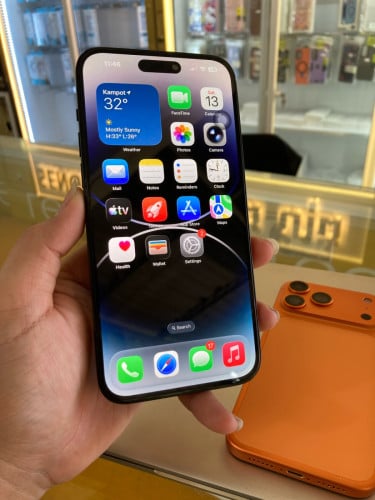 Iphone 14 Promax ស្ទើរតួរតិច (256G) (CH) ដាក់សុីមបាន2 Free សំបក ឡើង 17pm លក់ 450$យកតែទូរស័ព្ទ 400$