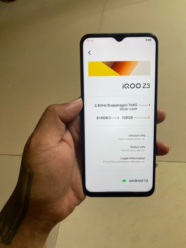 iQoo Ram8+8 128g ស្នុំសុីនអេក្រង់120hz ស្ទេីរសំបងតិចលក់45$ដាច់តម្លៃល្អបងៗឆាត📥🙏🏻