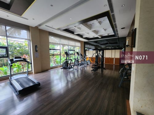 N071 | Gym and Pool, 1 Bedroom Apartment For Rent in Chroy Changva