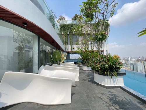 N1018 | Serviced 1 BEDROOM Apartment in Boeng Trabek