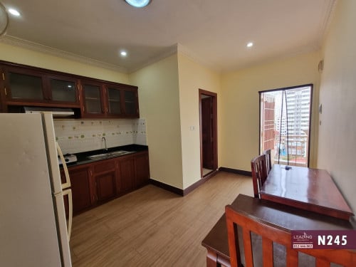 N245 | 1 Bedroom Apartment For Rent Near Toul Sleng Museum Free Wifi and Car Park
