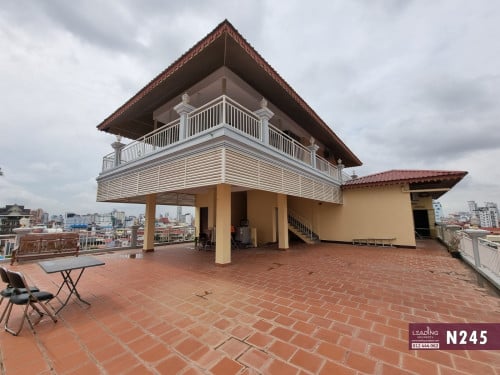 N245 | 1 Bedroom Apartment For Rent Near Toul Sleng Museum Free Wifi and Car Park