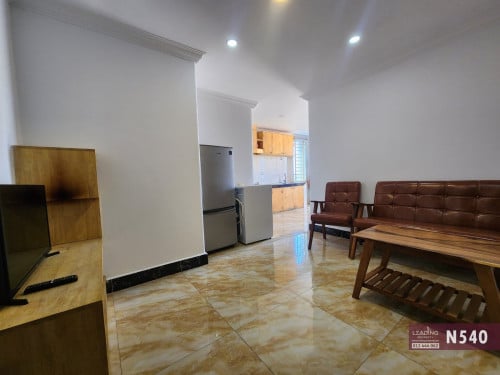 N540 | Nice Apartment 1 Bedroom Furnished with Elevator For Rent in Toul Kork Area