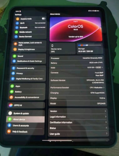 Oppo Pad 3 - 8GB/256GB 99%