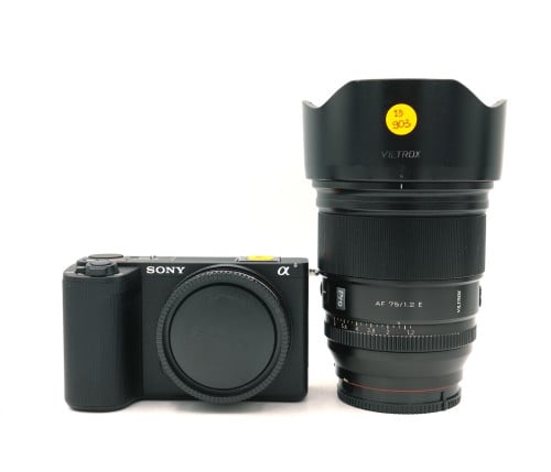 SONY ZV-E10 & VILTROX AF 75mm F/1.2 PRO