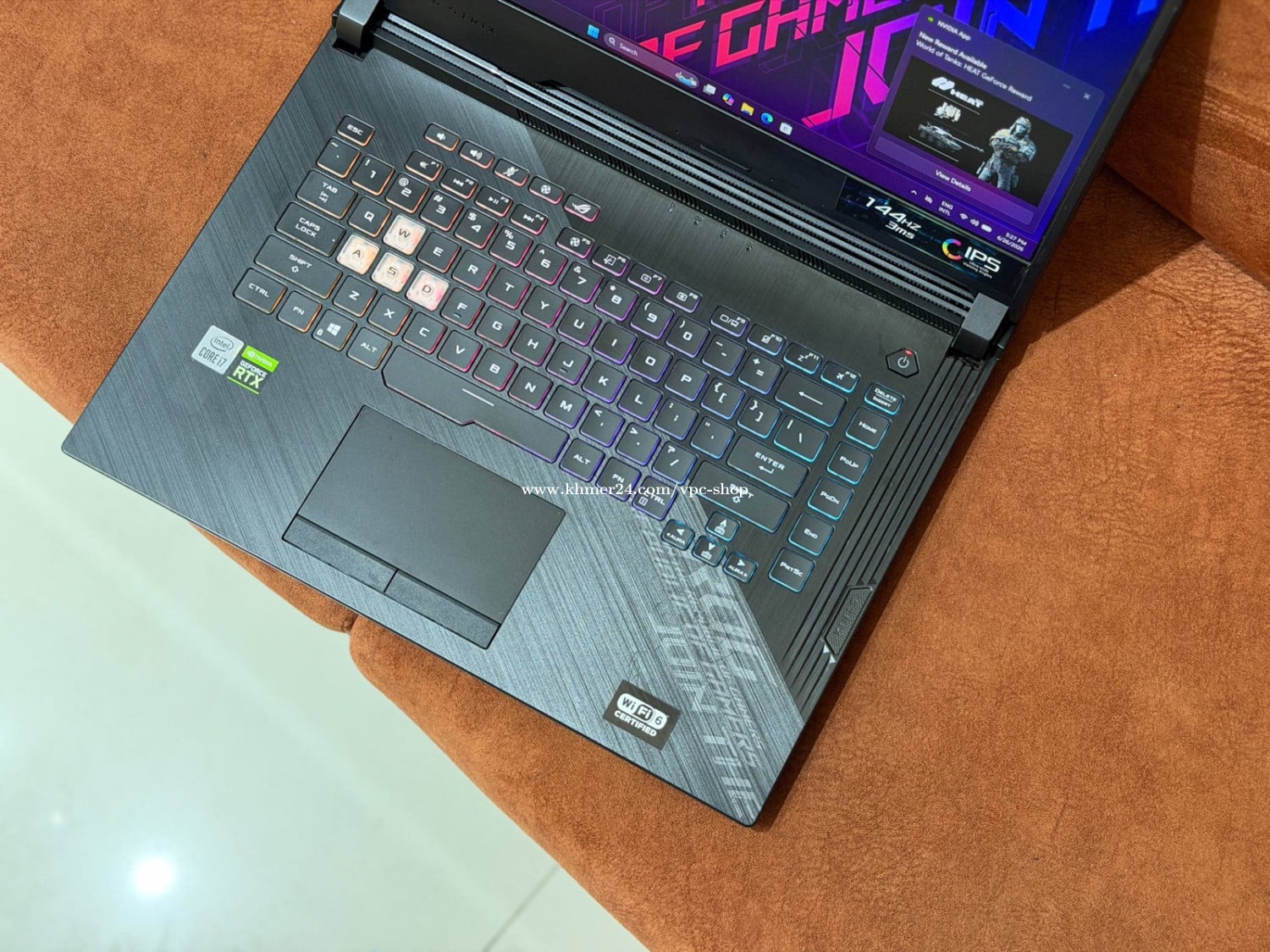 Asus ROG Strix G512LV ( Grade A )CPU Core i7-10th, RAM 16GB, SSD 512GB ...