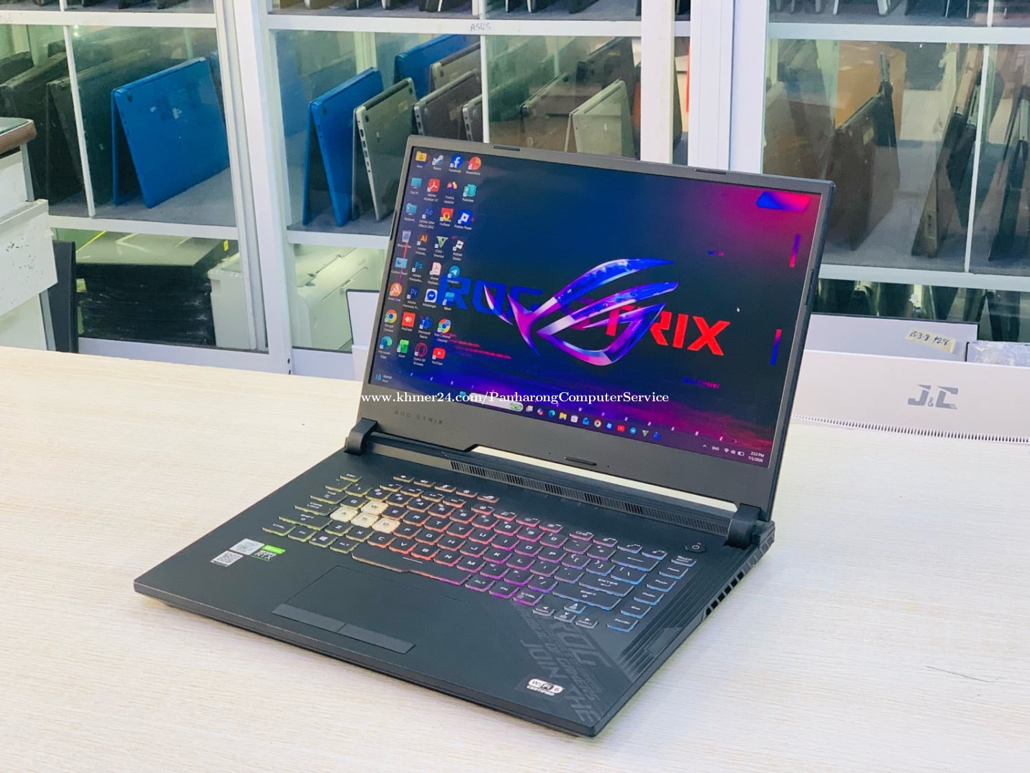 Asus ROG Strix g512LW 15.6”FHD 240Hz price $1.00 in Tuek L'ak Pir, Tuol ...