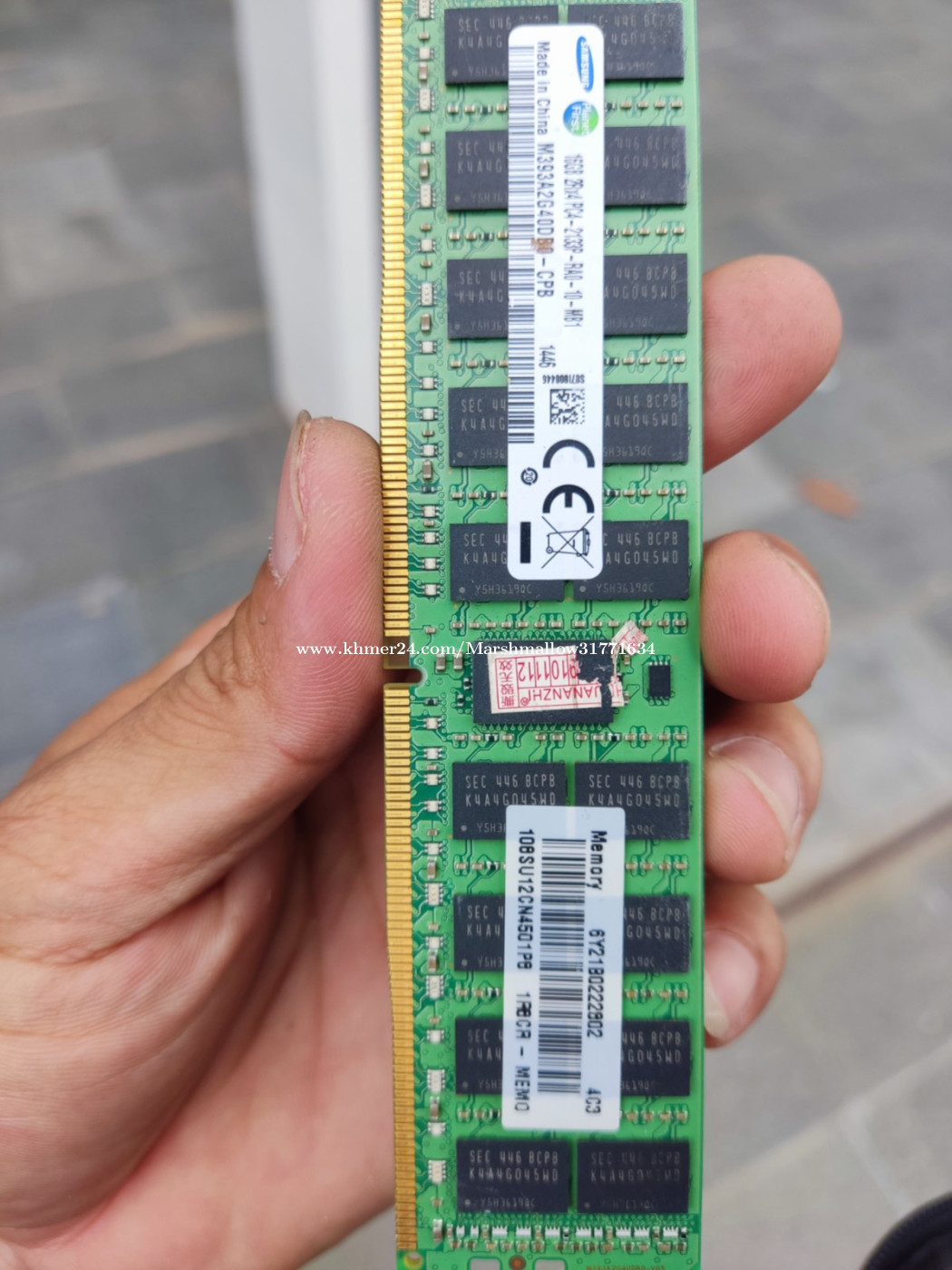 Samsung 16GB DDR4-2133 ECC Registered (RDIMM) for server price 
