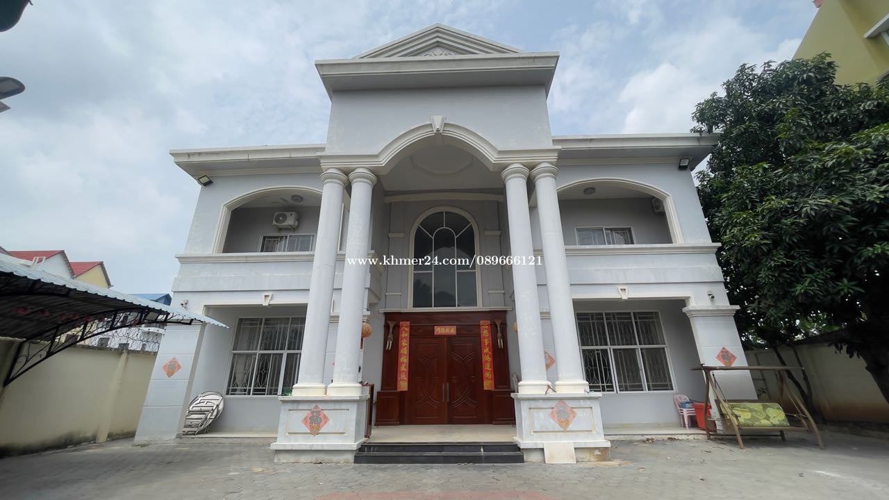 ផ្ទះ Villa ធំស្អាត ប្រណិត ទំហំធំ នៅសែនសុខ – ក្រាំងធ្នង់ ត្រូវការលក់បន្ទាន់ខ្លាំង  (  $1,250,000 តម្លៃចរចារបាន ) ម្ចាស់ផ្ទាល់