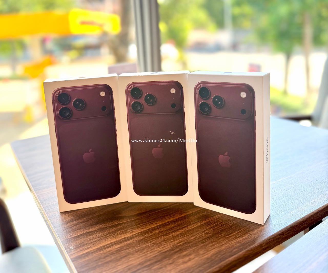 Iphone 18 Pro Max ទំហំផ្ទុក (512G) New 100% Full Box Model ZA តម្លៃ ...