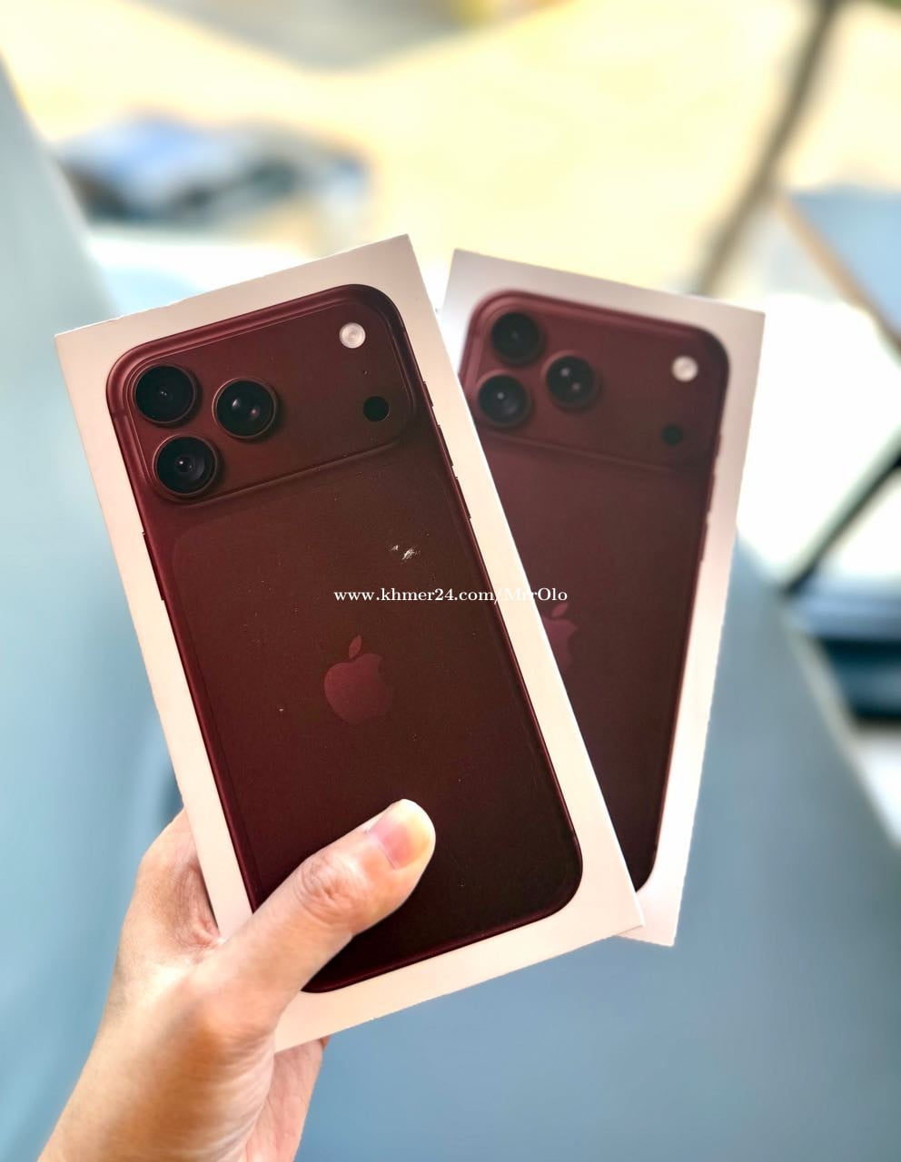 Iphone 18 Pro Max ទំហំផ្ទុក (512G) New 100% Full Box Model ZA តម្លៃ ...