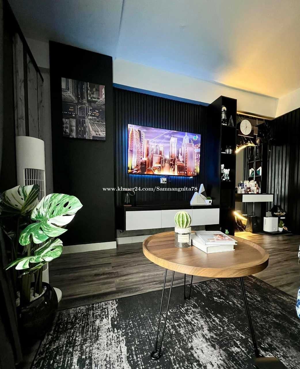 Arakawa best decor of studio room for rent best price 250$ toeukthla sensok