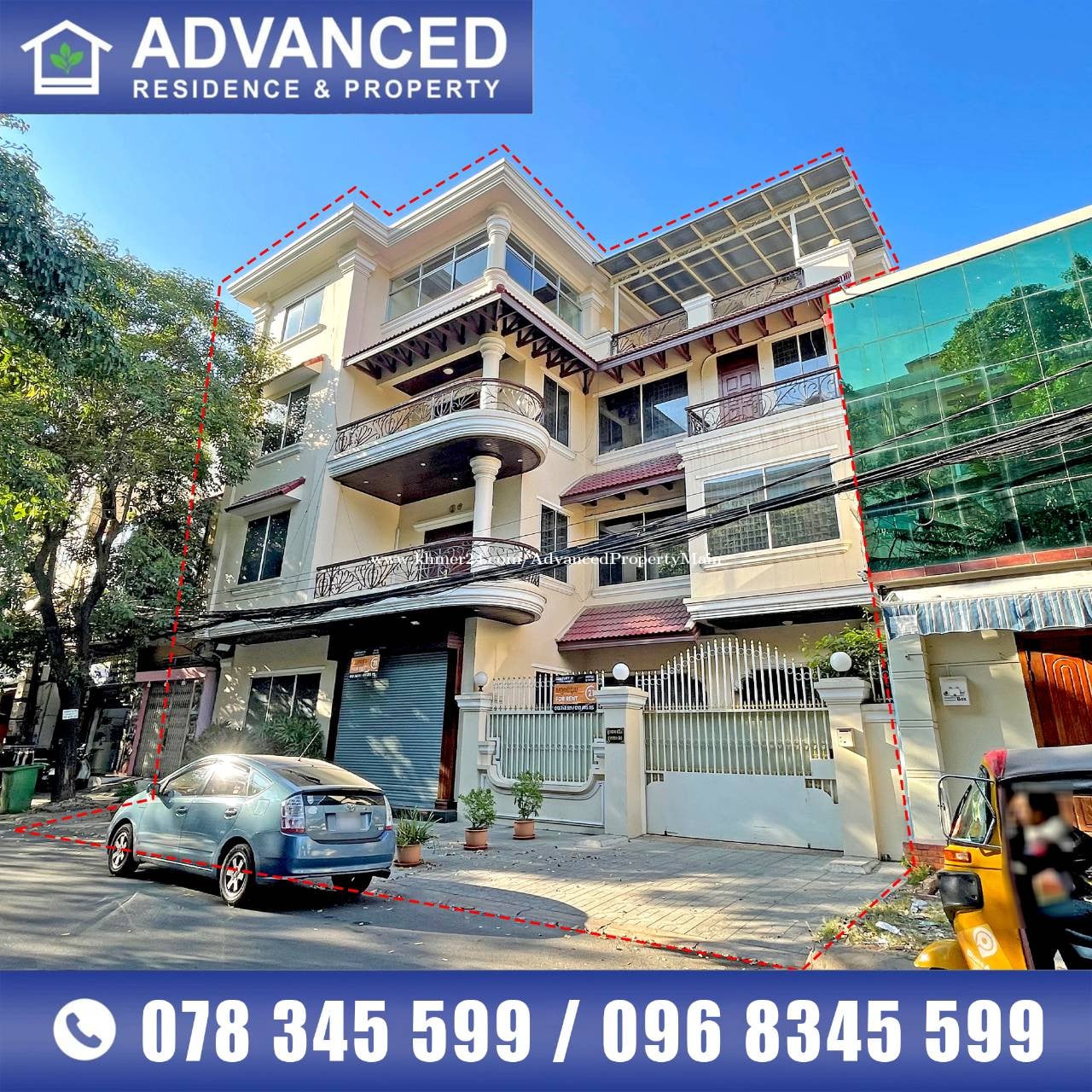🏠 វីឡា នៅជិតមហាវិថីព្រះមុនីវង្ស ត្រូវការលក់បន្ទាន់ខ្លាំង (កូដ៖ A03-126015)