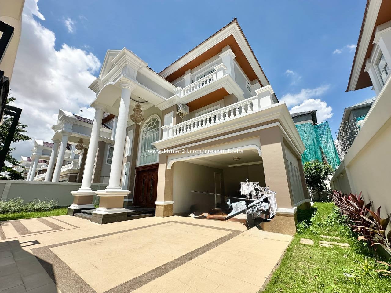 វីឡាព្រីន(A)សម្រាប់លក់🏡• ទីតាំងបុរី ប៉េងហួត បឹងស្នោរ