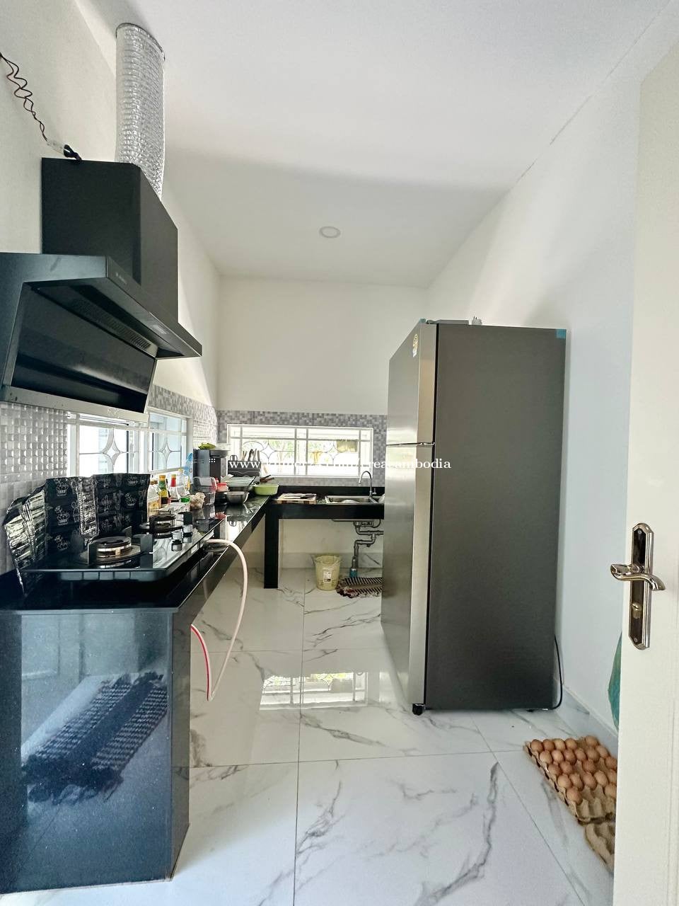 វីឡាព្រីន(A)សម្រាប់លក់🏡• ទីតាំងបុរី ប៉េងហួត បឹងស្នោរ