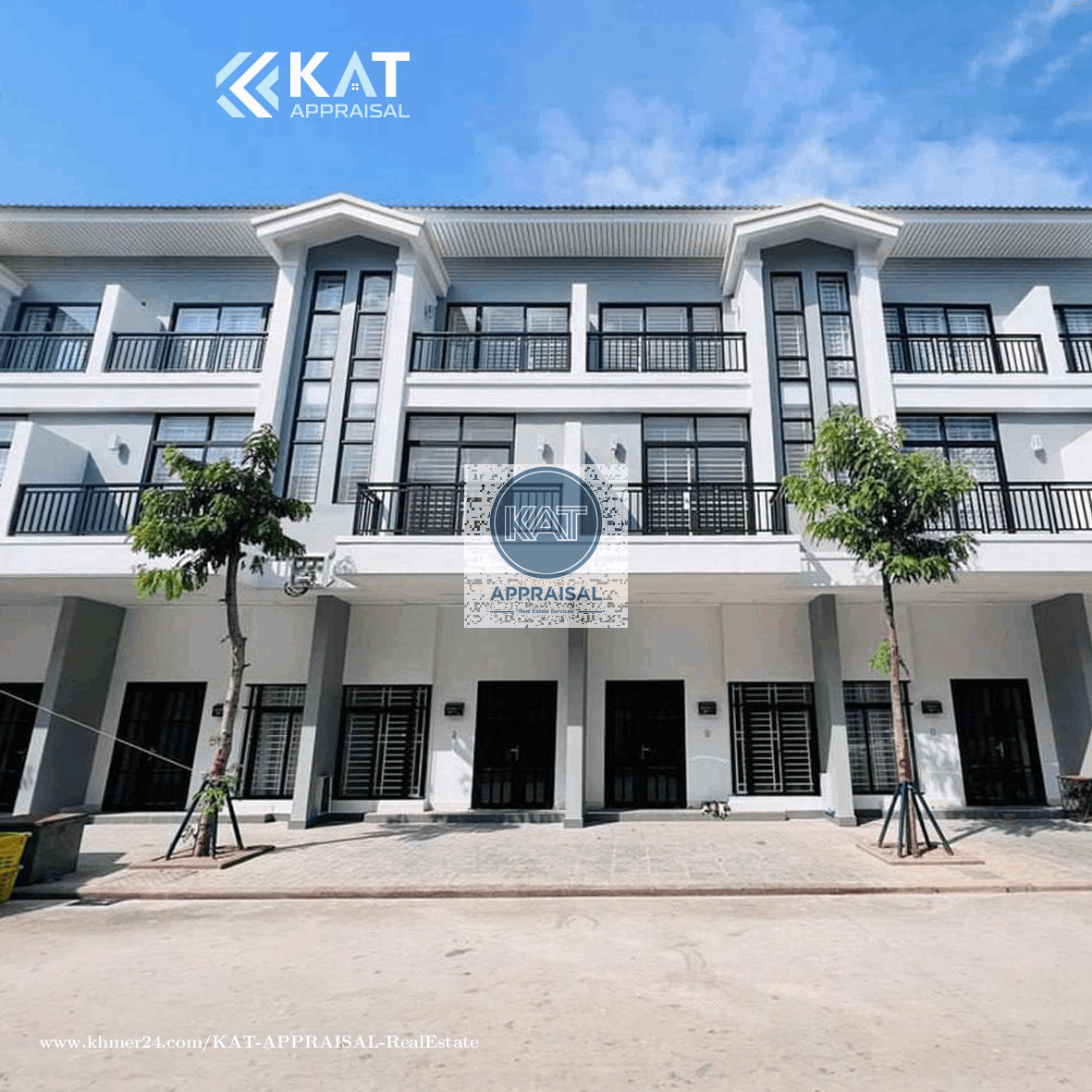 វីឡាកូនកាត់សម្រាប់ជួល | Link house LV For Rent