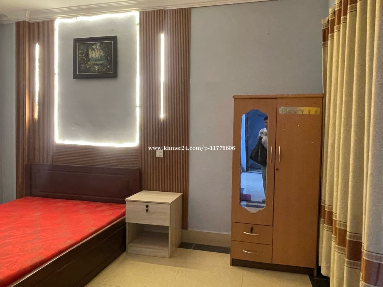 មានបន្ទប់ជួលជិតស្តុបMercedes ផ្លូវ៦០ម ចាក់អង្រែ