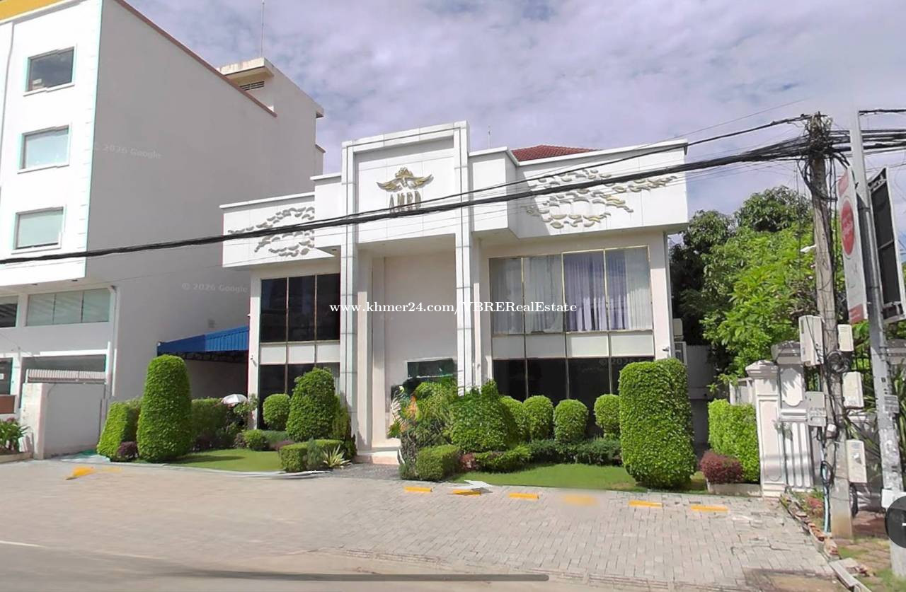 ផ្ទះអាជីវកម្មសម្រាប់ជួល/Shop House for Rent នៅជិតស្តុបផ្សារមាន់អាំង ទីតាំង:សង្កាត់បឹងកក់២ ខណ្ឌទួលគោក