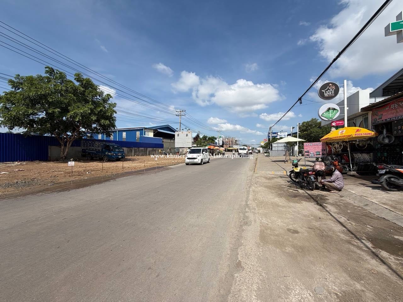 »ដីសម្រាប់ជួលនៅជិតផ្សារសំបួរមាស