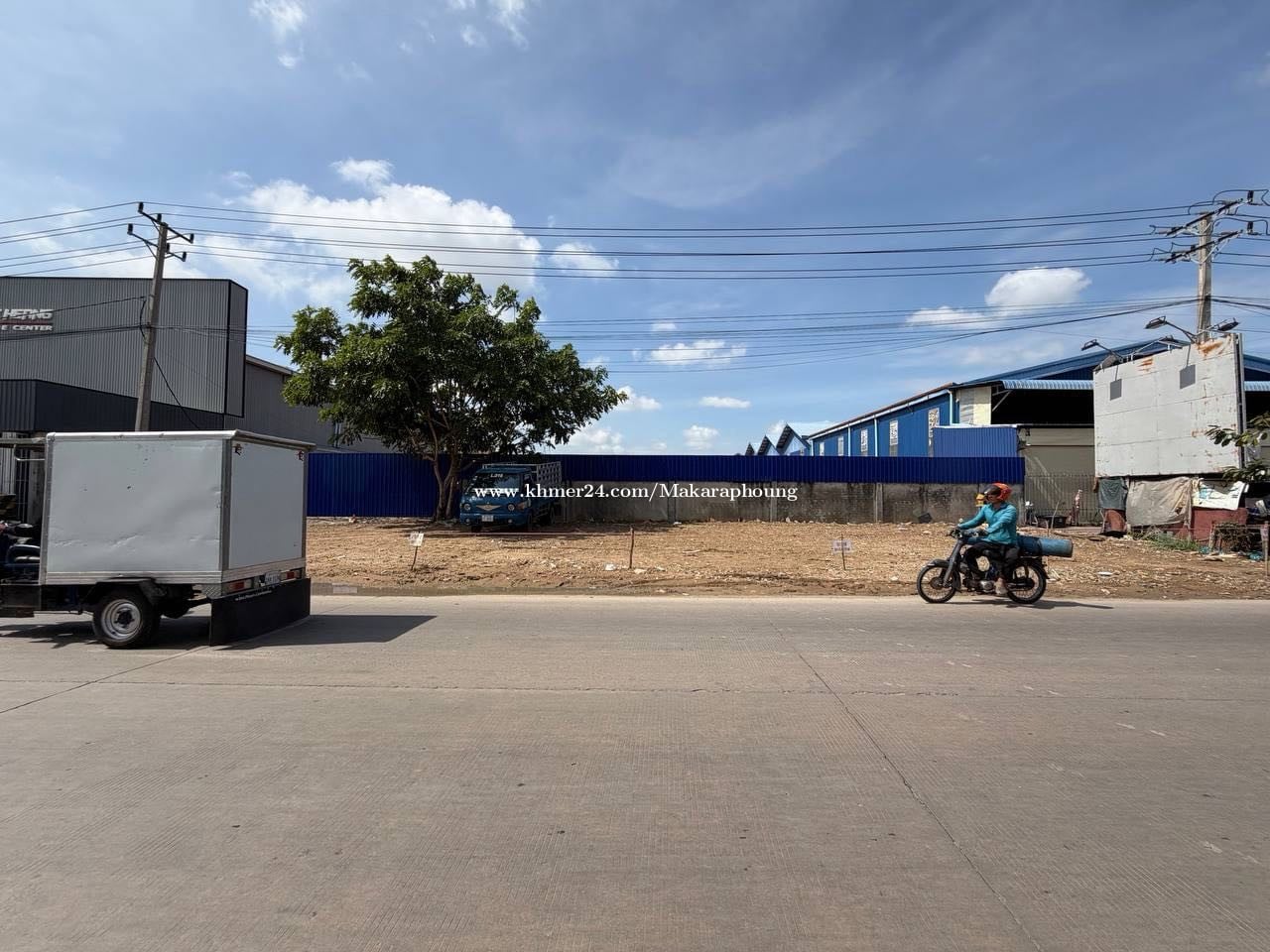 »ដីសម្រាប់ជួលនៅជិតផ្សារសំបួរមាស