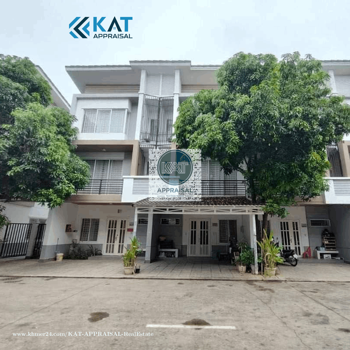 វីឡាកូនកាត់LC2សម្រាប់ជួល | Link House LC2 for Rent