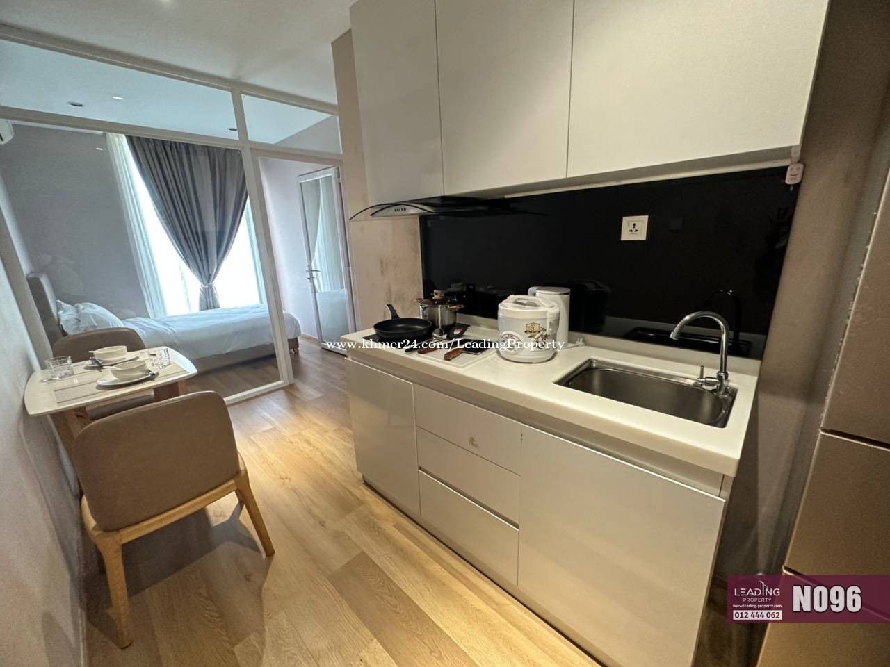 N096 | Swimming Pool, Gym, Sky Bar, Studio Condo For Rent in Front of Aoen Mall