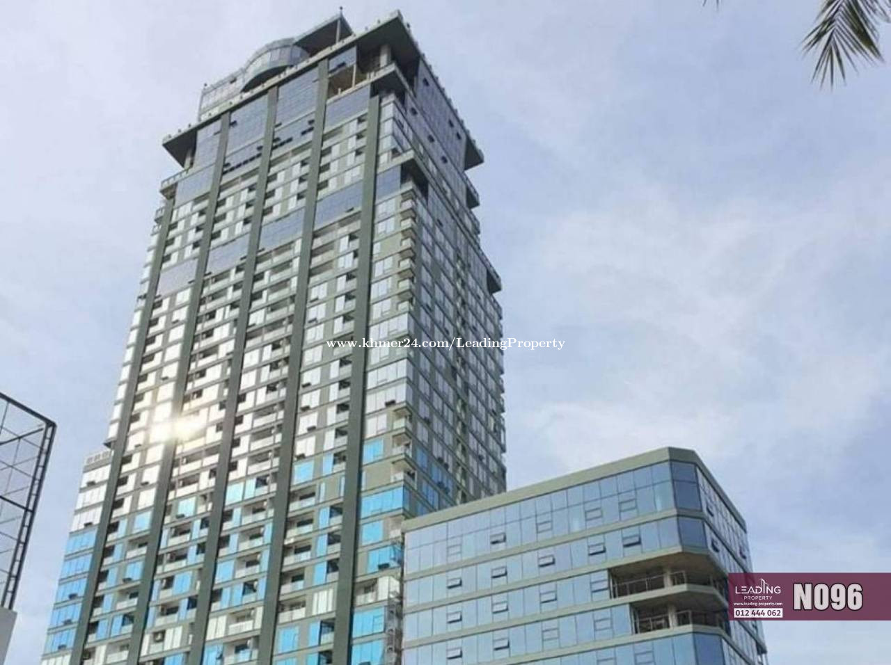 N096 | Swimming Pool, Gym, Sky Bar, Studio Condo For Rent in Front of Aoen Mall