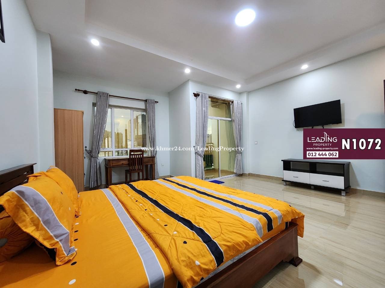 N1072 | Gym, Furnished 1 Bedroom Apartment For Rent