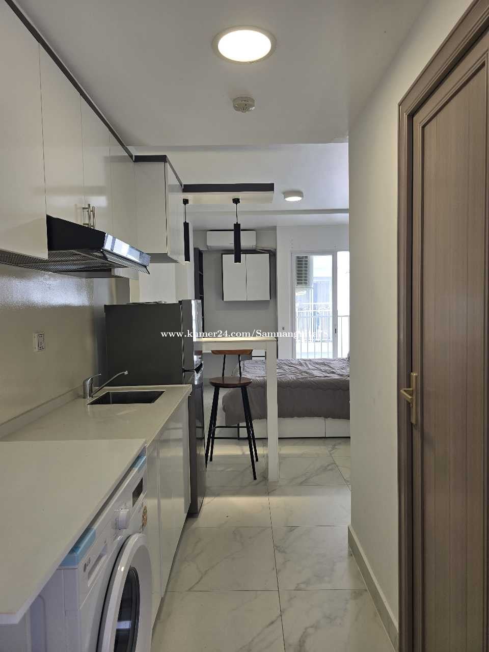 Arakawa studio room nice decor for rent $260 ទឹកថ្លា ក្បែរ RUPP IFL Techno CamEd