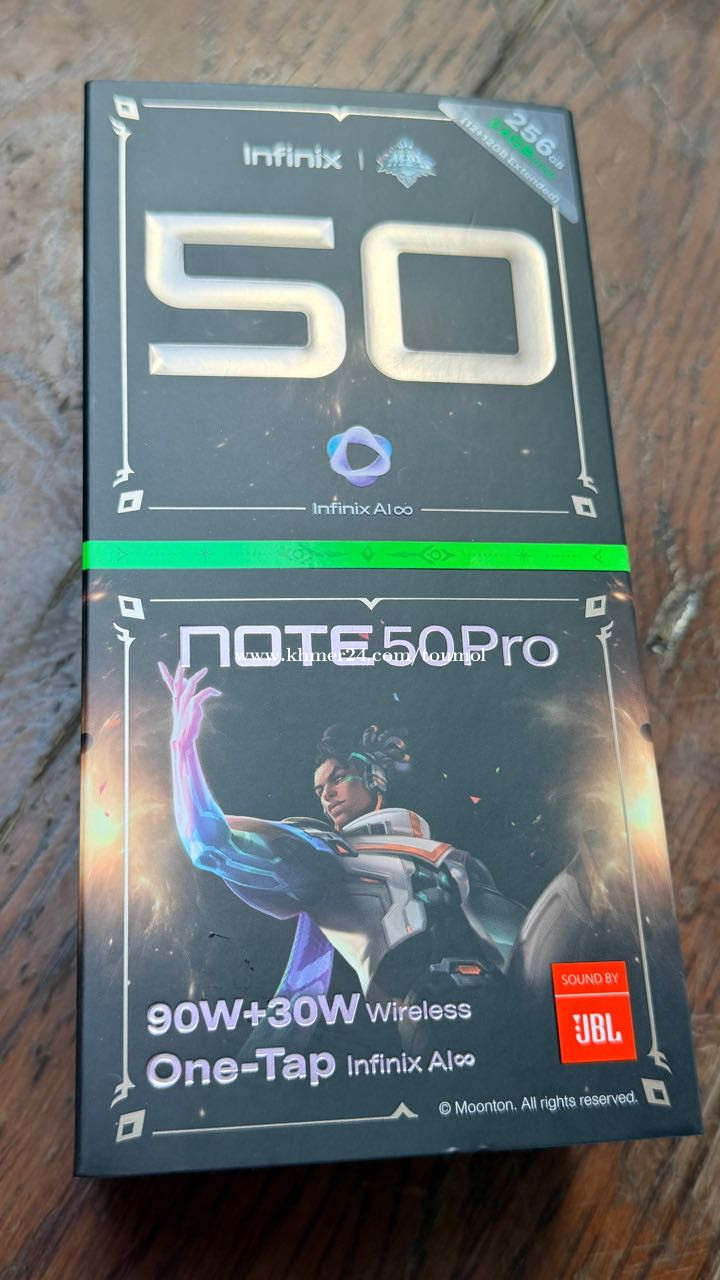 Infinix Note50pro Infinix note 50 pro 99% price $180.00 in Monourom, Prampir Meakkakra ...