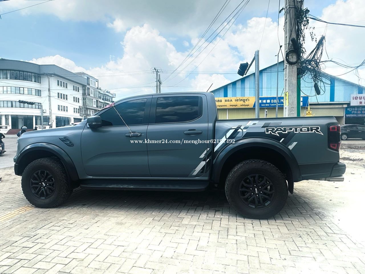Ford Ranger Raptor 2023 With Rims Ford Ranger Raptor ( សាំង ) ឆ្នាំ2023 តម្លៃ $51000.00 ក្នុង កំបូល ...